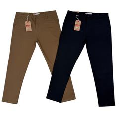 LV Twill Pant Black Brown