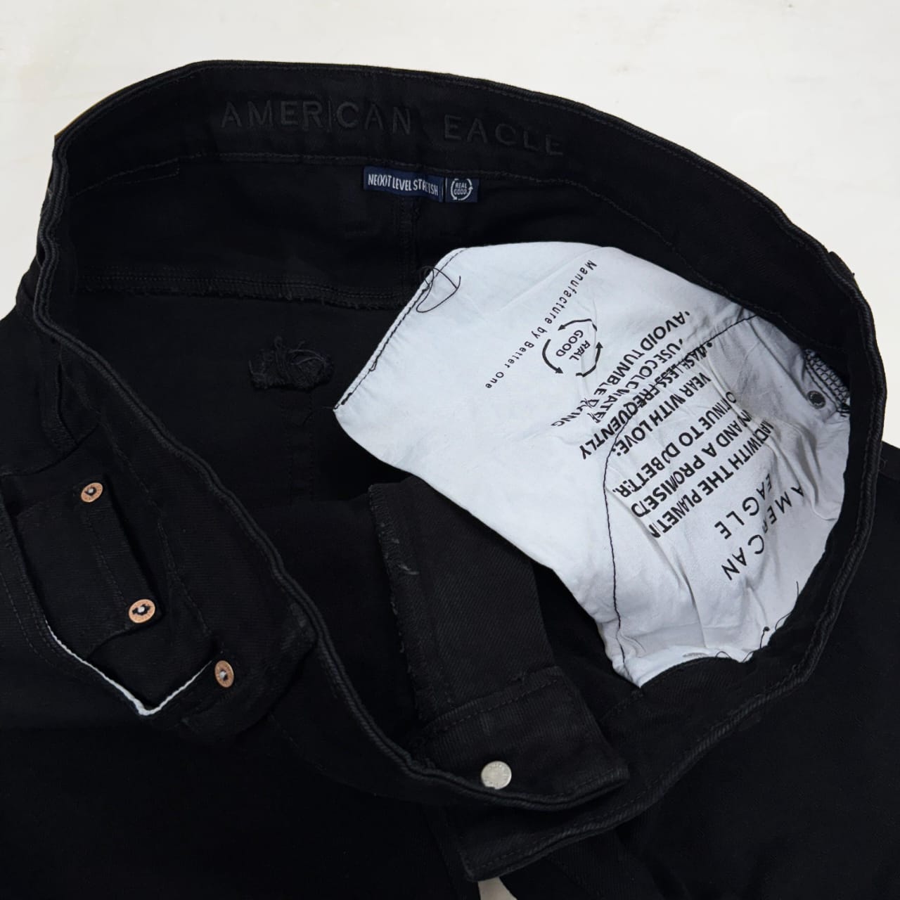 American Eagle Export Denim Jet Black