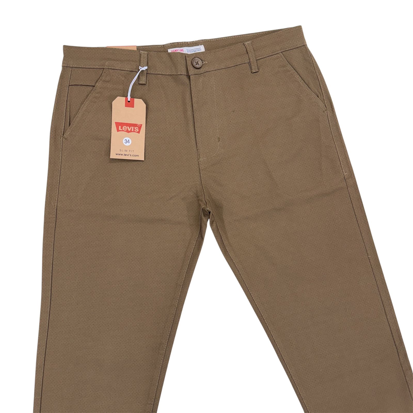 LV Twill Pant Brown